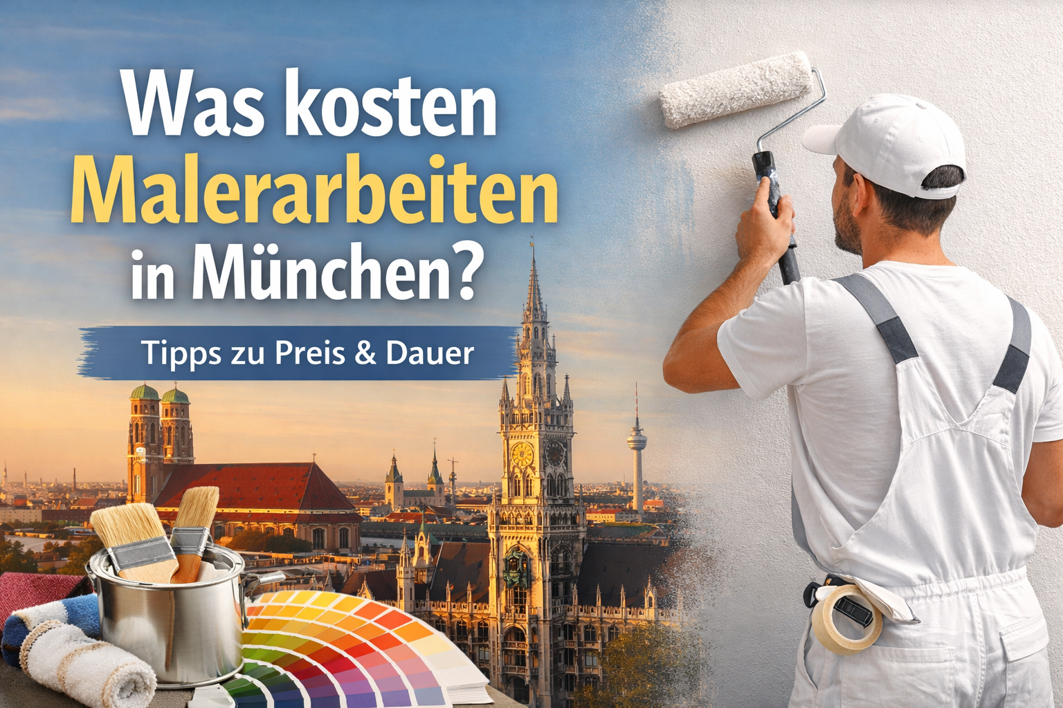Malerarbeiten München: Kosten, Ablauf & häufige Fragen